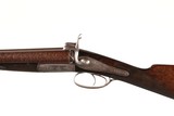 J. D. Dougall Lockfast Breech Loader SxS Shotgun 12ga Pin Fire - 8 of 15