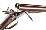 J. D. Dougall Lockfast Breech Loader SxS Shotgun 12ga Pin Fire - 12 of 15