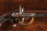 Westley Richards Double SxS Shotgun 14ga Pin Fire - 2 of 13