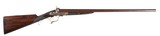 Westley Richards Double SxS Shotgun 14ga Pin Fire - 8 of 13