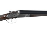 Thomas Johnson & Son Left Lever opening SxS Shotgun 12ga - 1 of 7