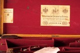 Sold Check Pair Stephen Grant Sidelock Shotguns 12ga - 3 of 21