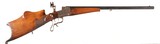 German Schuetzen Falling Block Rifle .22 short - 2 of 9