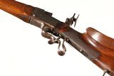 German Schuetzen Falling Block Rifle .22 short - 6 of 9