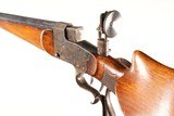 German Schuetzen Falling Block Rifle .22 short - 7 of 9