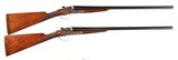 Pair of Charles Hellis Sidelock SxS Shotguns 12ga - 3 of 24