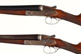 Pair of Charles Hellis Sidelock SxS Shotguns 12ga - 10 of 24