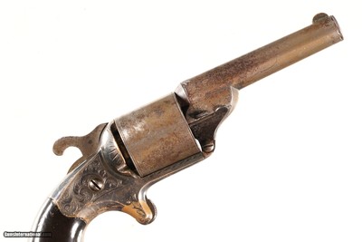 Moores Patent Teatfire Revolver .32 teat-fire