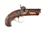 Percussion "Philadelphia Derringer" Pistol .38 perc - 1 of 7