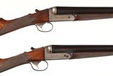Pair of Cogswell & Harrison Avant Tout Single Trigger SxS Shotguns 12 GA - 3 of 16