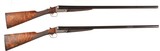 Pair of Cogswell & Harrison Avant Tout Single Trigger SxS Shotguns 12 GA - 4 of 16