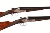 SOLD Pair of C. Hellis & Sons Ltd. SxS Shotguns 12 GA - 1 of 24