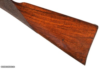 W.B. Barratt Bar in Wood SxS Shotgun 12 GA - Image 9 of 14
