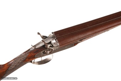 W.B. Barratt Bar in Wood SxS Shotgun 12 GA