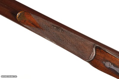 W.B. Barratt Bar in Wood SxS Shotgun 12 GA - Image 11 of 14