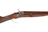 W.B. Barratt Bar in Wood SxS Shotgun 12 GA - 1 of 14