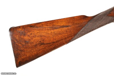 W.B. Barratt Bar in Wood SxS Shotgun 12 GA - Image 10 of 14