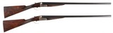 Pair of Westley Richards Boxlock SxS Shotguns 12 GA - 4 of 15