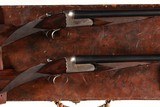 Pair of Westley Richards Boxlock SxS Shotguns 12 GA - 1 of 15