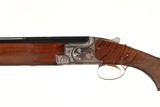 L. Cortis Engraved Browning B2C Skeet O/U Shotgun 12 GA - 7 of 17