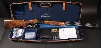 Blaser F3 Competition RH Grade 5 O/U Shotgun 12ga AS-New
