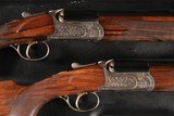 Pair Renato Gamba Claremont O/U Shotguns 12ga - 1 of 24