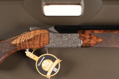 Browning 825 Round Knob Prestige Game O/U Shotgun 12ga As-New