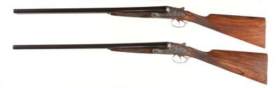 Pair of AYA No. 1 SxS Shotguns 12GA - Image 9 of 16