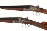 Pair of BE Chaplin Of Winchester Sidelock SxS Shotgun 20GA - 7 of 25