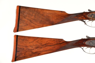 Pair of J. Purdey & Sons Self Opening Sidelock Ejectors Shotguns 12ga - Image 12 of 25