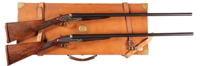 Pair of J. Purdey & Sons Self Opening Sidelock Ejectors Shotguns 12ga - Image 19 of 25