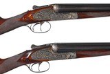 Pair of AYA No. 25 SXS Shotguns 12GA - 1 of 18