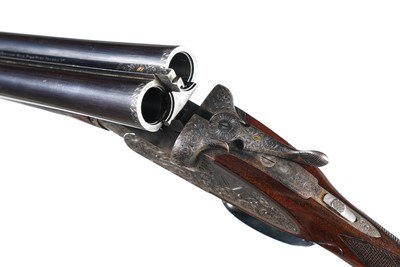 Charles Hellis & Sons Sidelock Ejector SXS Shotgun 12GA - Image 6 of 13