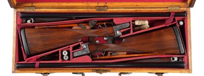 Pair of John Blanch & Son SxS Shotgun 12GA - Image 3 of 24
