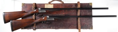 Pair of John Blanch & Son SxS Shotgun 12GA - Image 2 of 24