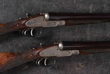 Pair of William Evans SxS Shotguns 12GA - 1 of 25