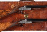 Pair of James Purdey Self Opener SxS Shotgun 12GA