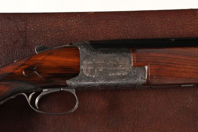 FN (Herstal) Brown-Engraved Custom B25 O/U Shotgun 12ga - Image 1 of 21
