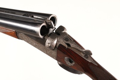 W. W. Greener Blue Rock Pigeon SxS Shotgun 12 GA - Image 8 of 25