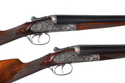 Pair of AYA No.1 SxS Shotgun 12GA - Image 1 of 15