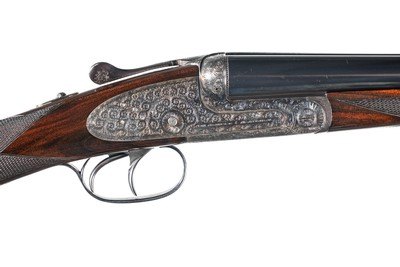 AYA No. 2 Round Body Sidelock Side-by-Side Shotgun, 20 Gauge - Image 3 of 16