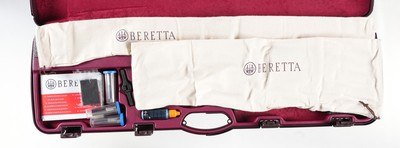 Beretta 486 Side-by-Side Shotgun, 20 Gauge Deep Scroll - Image 5 of 23