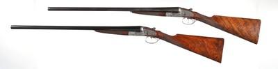 Pair of AA Brown & Sons Supreme Deluxe SxS Shotgun 12GA - Image 14 of 25