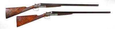 Pair of AA Brown & Sons Supreme Deluxe SxS Shotgun 12GA - Image 4 of 25