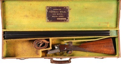 T.Wild Box Lock Non-Ejector SxS Shotgun 12 GA - Image 13 of 20