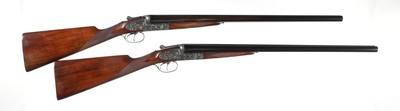 Pair of AYA No. 25 SxS Shotguns 12GA - Image 3 of 15