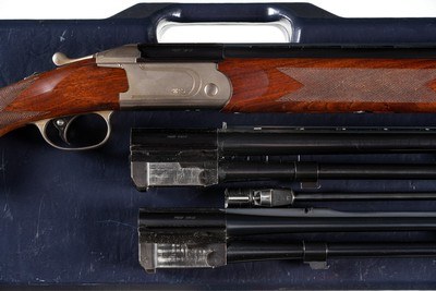 Valmet Three-Barrel Combination Set 412S O/U Shotgun-Rifle 12GA, .308 win, .22 mag - Image 1 of 18