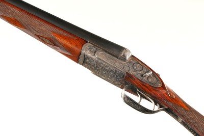 Laurona Sidelock Ejector SxS Shotgun 12GA - Image 6 of 7