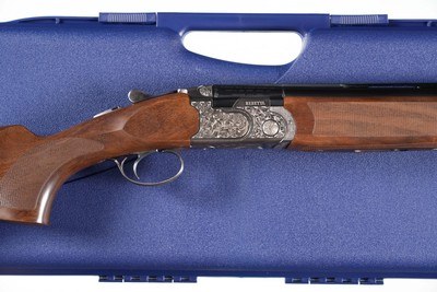 Beretta Silver 686 Pigeon 1 O/U Shotgun 12GA (As New - Image 1 of 21