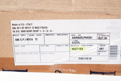 Beretta Silver 686 Pigeon 1 O/U Shotgun 12GA (As New - Image 20 of 21